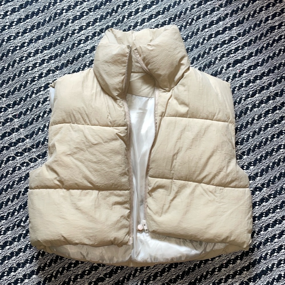 Tan vest